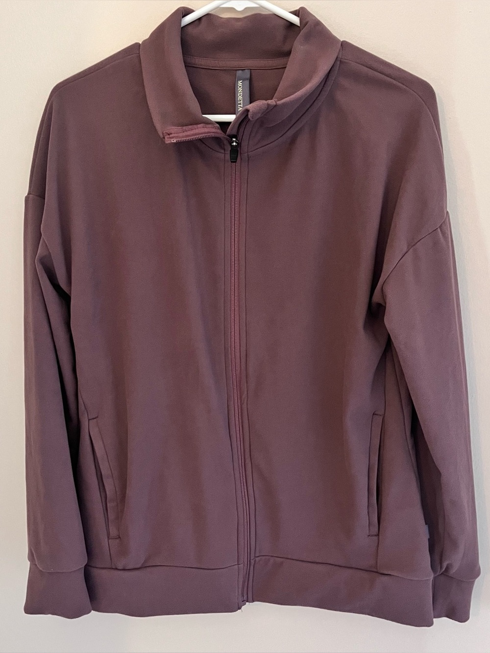 Chocolate Brown Fleece Zip Up